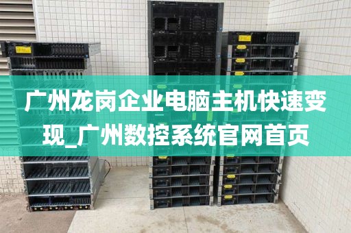 广州龙岗企业电脑主机快速变现_广州数控系统官网首页