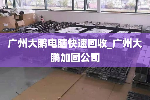 广州大鹏电脑快速回收_广州大鹏加固公司